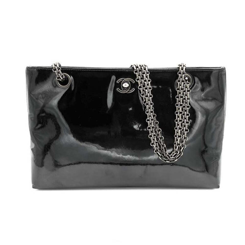 Chanel Patent Chain Shoulder Bag #352423F88B